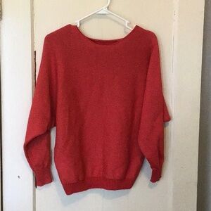 Women's Red Sweater